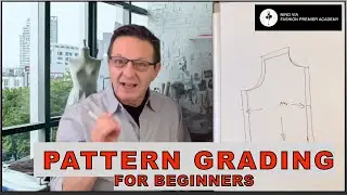 Pattern Sizing Made Easy For Beginners. How To Grade Your Pattern.