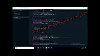 Discord Bot part 7, Mute, Warn Commands