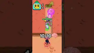 Bibi Super🆚️Brawlers🔥#supercell#shorts#brawlstars