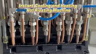 automotive heat staking and hot plate combo welding machine