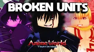 NOOB To PRO Got 3 BROKEN Units In Anime World Tower Defense! #2