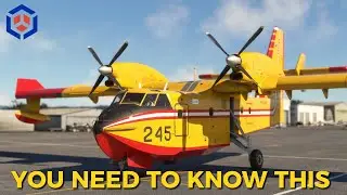 WHAT YOU NEED TO KNOW ABOUT THE CL-415 - Walkaround and Demo Flight - MSFS2020