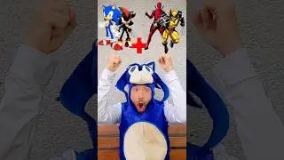 Sonic and Shadow + Deadpool and Wolverine = Sonic Animation