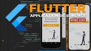 SPEED CODE : Application mobile Flutter - Landing Page sur Google Play Store