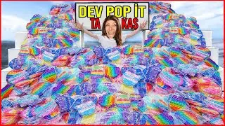DEV POP IT TAKAS CHALLENGE EN DEĞEERLİ EŞYANI VER POP İT AL!! Dobişko Tv