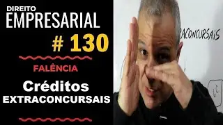 Direito Empresarial - Aula #130 - Créditos Extraconcursais