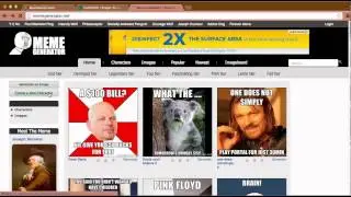 How to Make a Meme Using memegenerator.net
