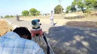 How to find reduce level(RL) of any point by Auto Level Machine