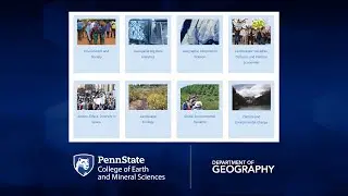 A Conversation about Geography at Penn State