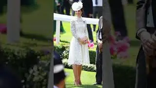 Elegant in white! Princess of Wales just perfect