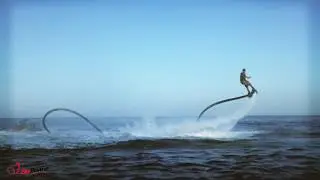 المتعة والاثارة في لعبة الفلاي بورد Flyboard