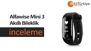 Alfawise Mini 3 Akıllık bileklik incelemesi & Mi Band 3 ile Karşılaştırma