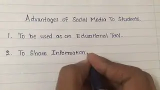 Advantages of Social Media to students | SelfEducate | Clear Answer #selfeducate #socialmedia