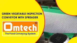 Green vegetable Conveyor | Food Conveyor Belt | Food Conveying Modular Belt