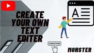 Text editor using python