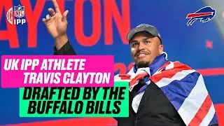 ENGLISH FORMER RUGBY PLAYER TRAVIS CLAYTON DRAFTED BY THE BUFFALO BILLS!! 🇬🇧❤️ | NFL UK & IRELAND
