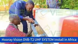 Typical UHF Transmitting Dipole Antenna System Installation