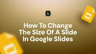 How to Change Slide Size in Google Slides | Custom Dimensions Guide