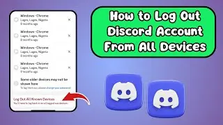 How to Log Out Discord Account From All Devices