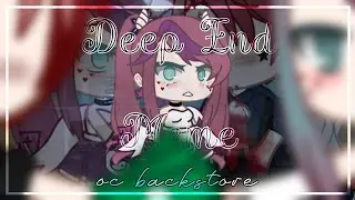 [×Deep End Meme×] Gacha Club//Amelia Oc Backstore//{+10 age }//#GCGMF #GLGMF #Tutartıkamk