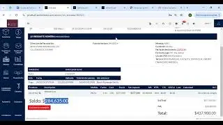 Registro de pagos mensuales financiamientos.