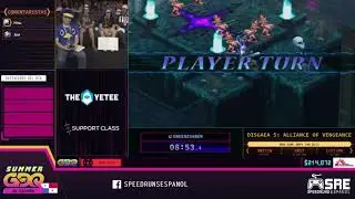 Comentarista - SGDQ18 ESP - Disgaea 5 Alliance of Vengeance - New Game Any% No DLC Switch