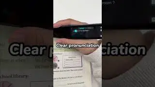 A reading pen for dyslexia children 