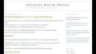 How to Install MarkC Mouse Fix for Windows 7,8,8.1,10