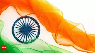 15 August | Happy Independence Day Video | Tricolor Ink Background Loop |  15 August 🇮🇳