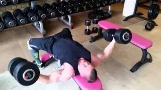 Beast chest workout!