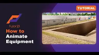 [Fuzor 2023] How to Animate Equipment
