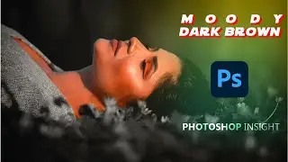 How To Get Moody Dark Brown Color Grading Effect In Photoshop