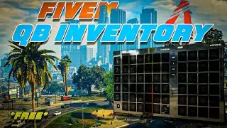 FREE | QB Inventory Script | QBCore Framework | FiveM Roleplay Server | FiveM Tutorial #6