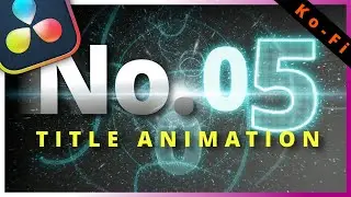 Dynamic Title FX #05 Preview [Free DaVinci Resolve] 