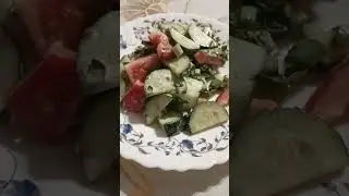 "Еда ПП" Салат на вечер. Я похудела 20 кг. за 2.5 месяца