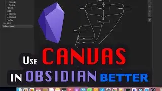 Use Canvas Feature In Obsidian For Better Mapping 2023 🗒️