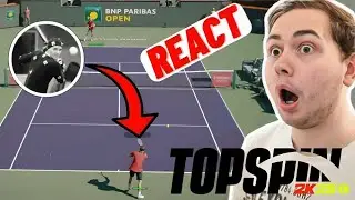 TOPSPIN 2K25 VA ETRE UNE DINGUERIE !!! (React trailer TopSpin 2K25)