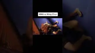 When MMA meets Wing chun in a match