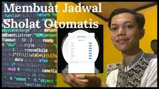 MEMBUAT WEBSITE JADWAL SHOLAT | Tutorial ngambil data dari API