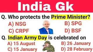 India Gk || Multiple choice gk question answer || Competitive exams || Let's know Everything