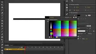 Adobe Flash Professional Tutorials - Line Tool Tutorials For beginnersc