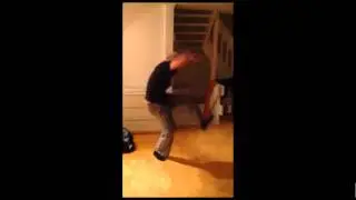 Horny guy dancing in pyjamas!