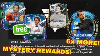 MYSTERY HERO?! 2 HEROES FREE! 6x MORE MASCHERANO FREE! 97 VAN DER SAR! FC MOBILE!