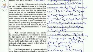 #375 | 85 wpm | Shorthand Dictation 85 wpm in English | MJK Stenographer