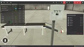 Conveyor Control SIMATIC programming with TIA PORTAL + PLCSIM ADVANCED+FACTORY IO