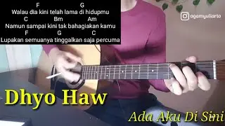 (Chord) Ada Aku Di Sini - Dhyo Haw