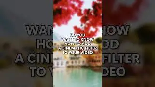 Give your #video that #cinematic #aesthetic with Clipchamp ✨
