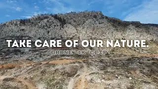 The Result of last year’s fires in Türkiye. | Drone, 4K video/Full HD