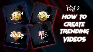 Alight motion Tutorial /How to Made trending Videos Part 2
