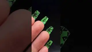 Скрытый стемпинг. Супер идея 🔥 #nails #дизайнногтей #маникюр